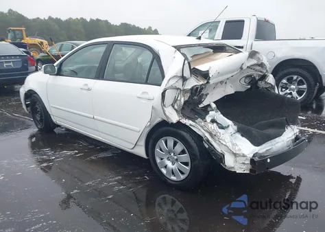 2003 Toyota Corolla Le из США, поврежденный, VIN 1NXBR32E93Z167619